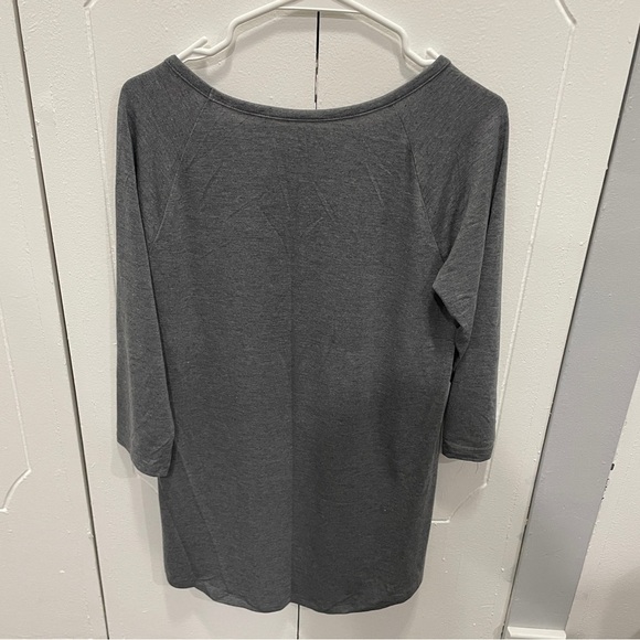 SO Grey 3/4 Long Sleeve Top - Picture 2 of 9